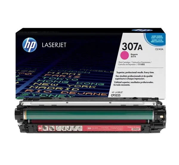 Original HP 307A LaserJet Toner Cartridge (CE743A) - Magenta - eBuy UAE